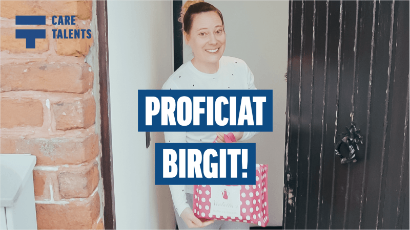 Verpleegkundige Birgit is 10 jaar in dienst!