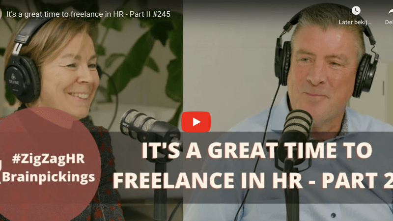 It’s a great time to freelance in HR - podcast II